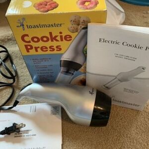 Toastmaster Cookie Press-No tube or accessories